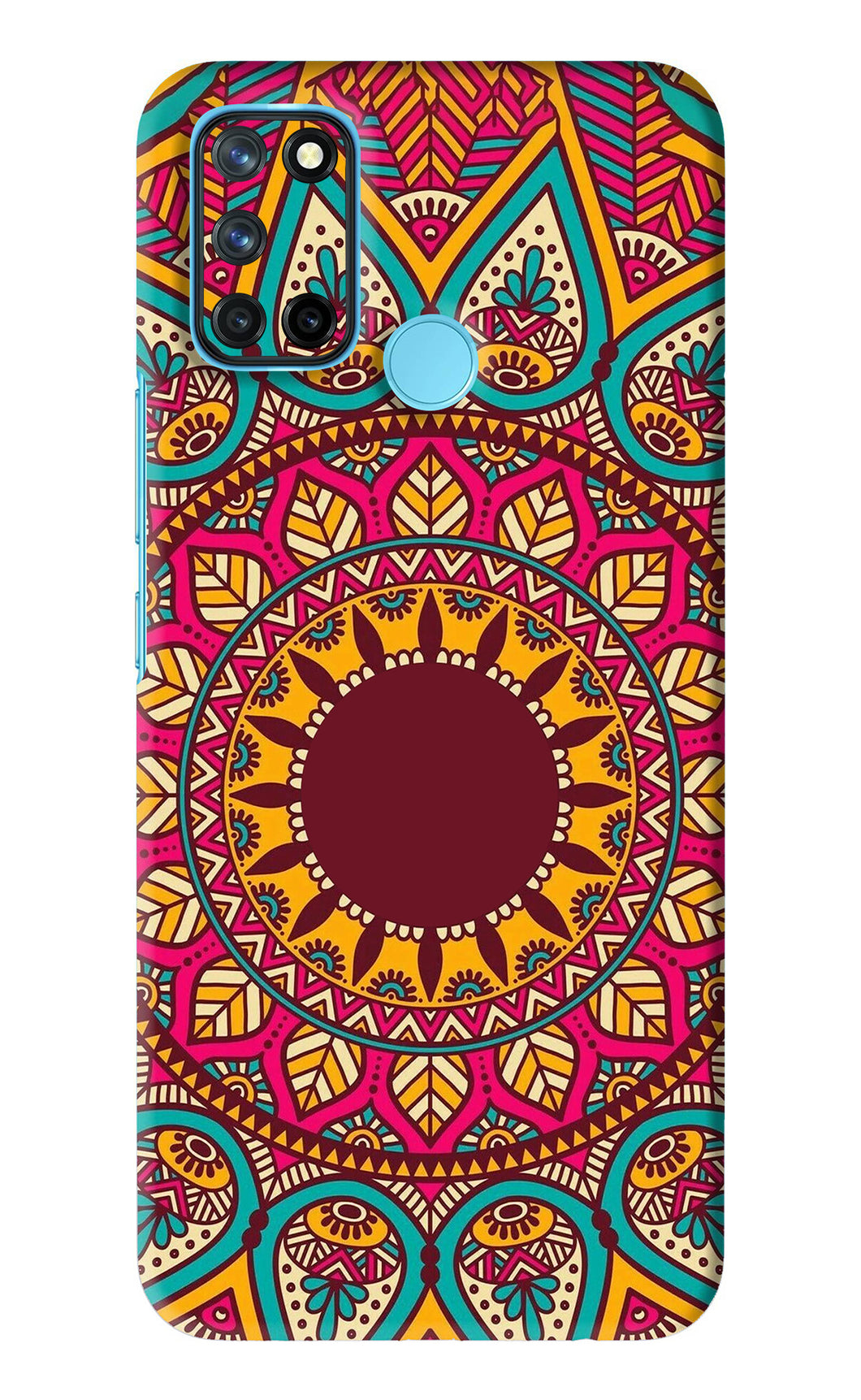 Mandala Pattern 1 Realme 7i Back Skin Wrap
