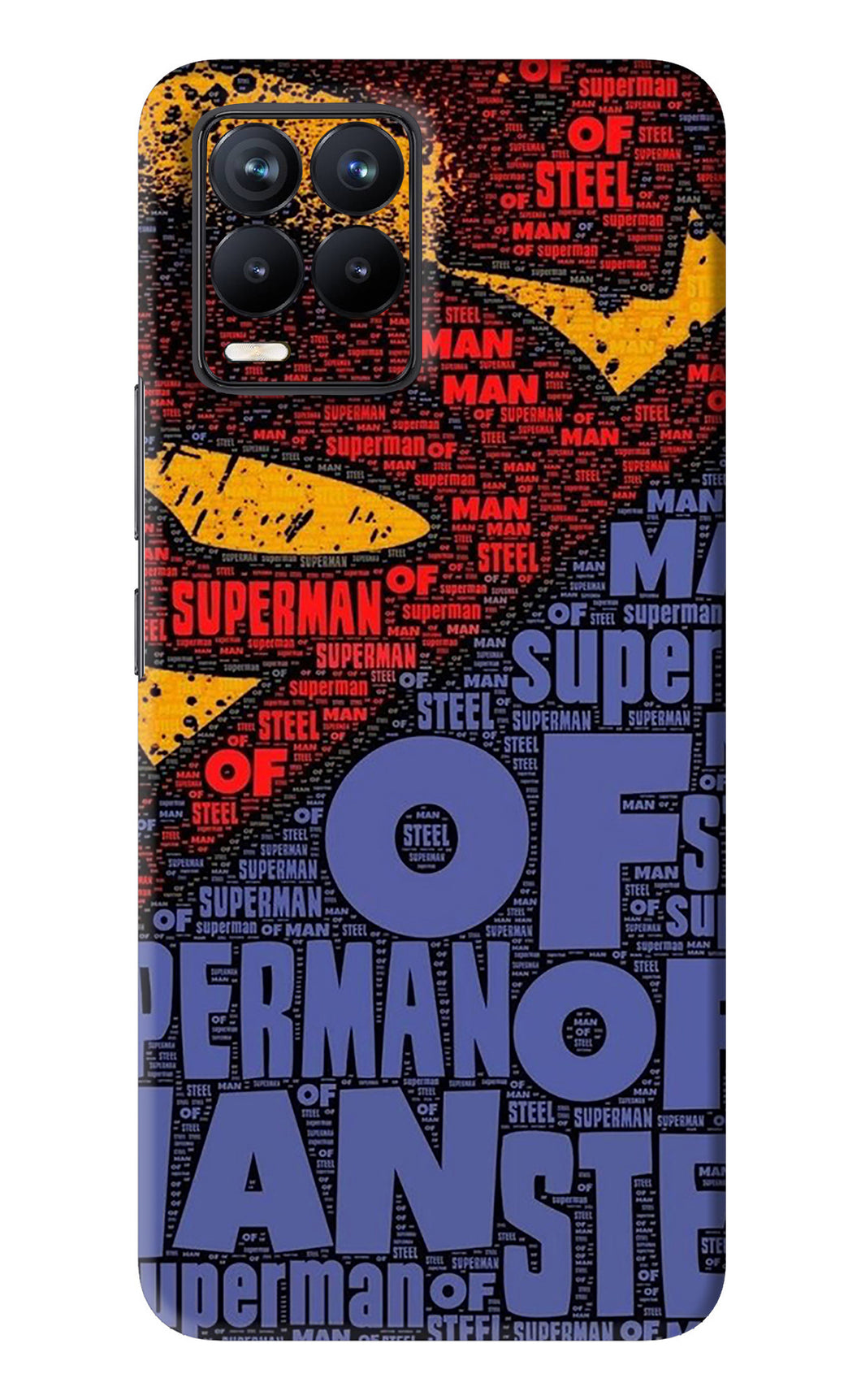 Superman Realme 8 Back Skin Wrap