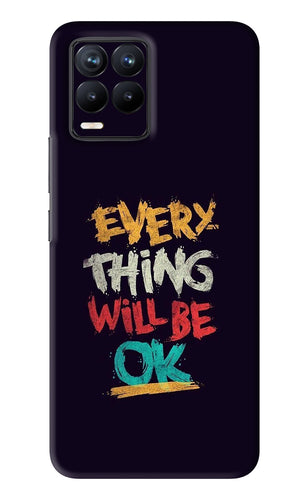 Everything Will Be Ok Realme 8 Back Skin Wrap