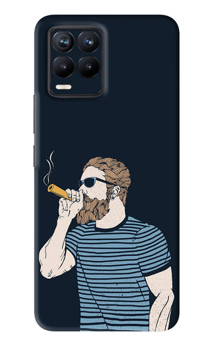 Smoking Realme 8 Back Skin Wrap