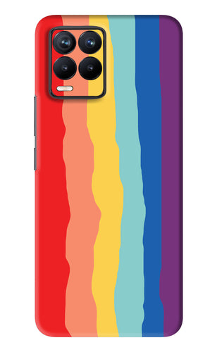 Rainbow Realme 8 Back Skin Wrap