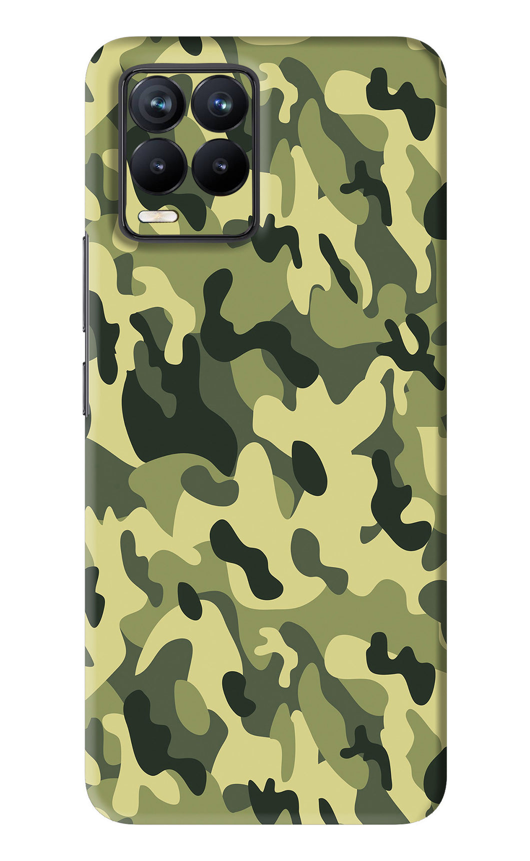 Camouflage Realme 8 Back Skin Wrap