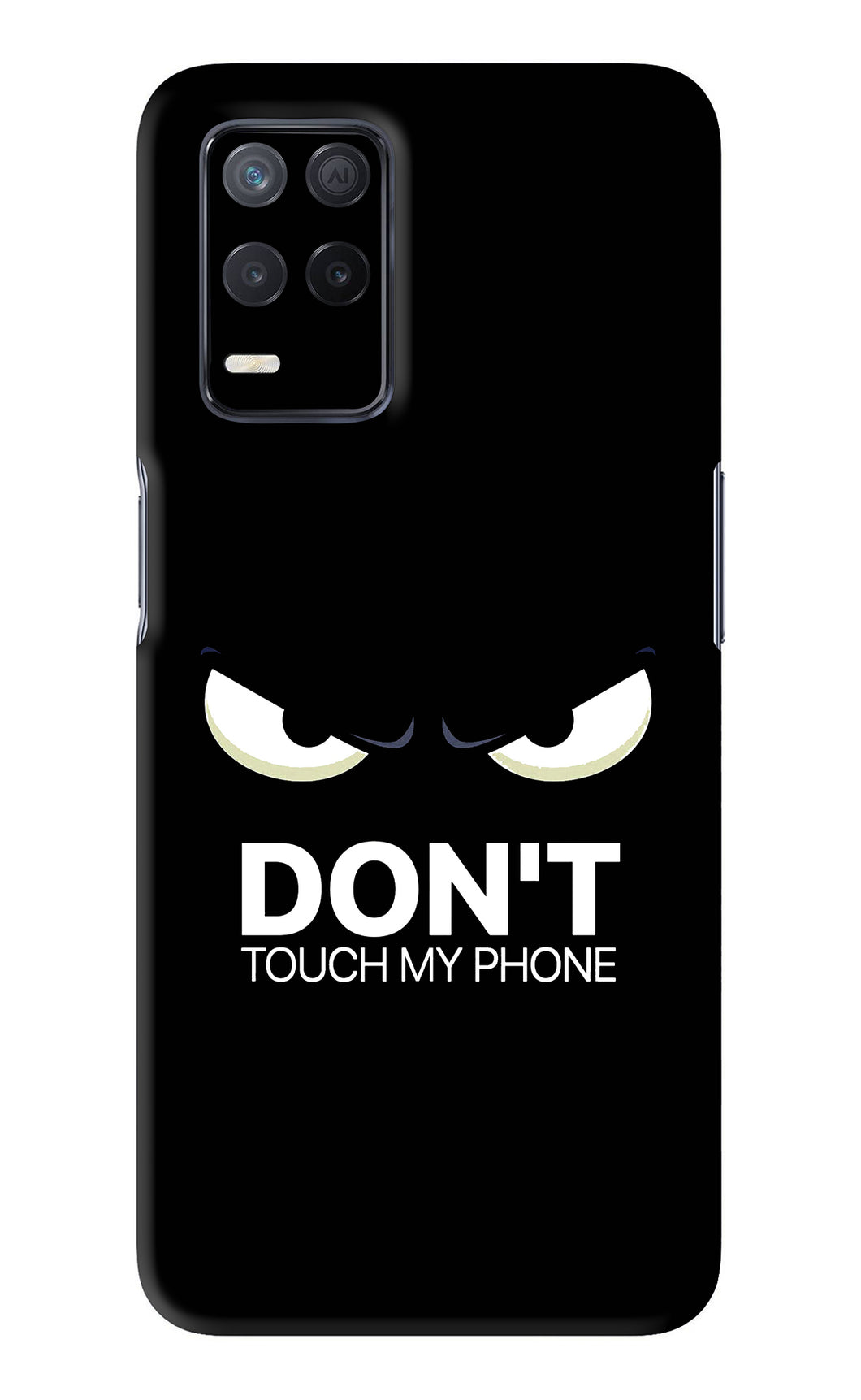 Don'T Touch My Phone Realme 8 5G Back Skin Wrap