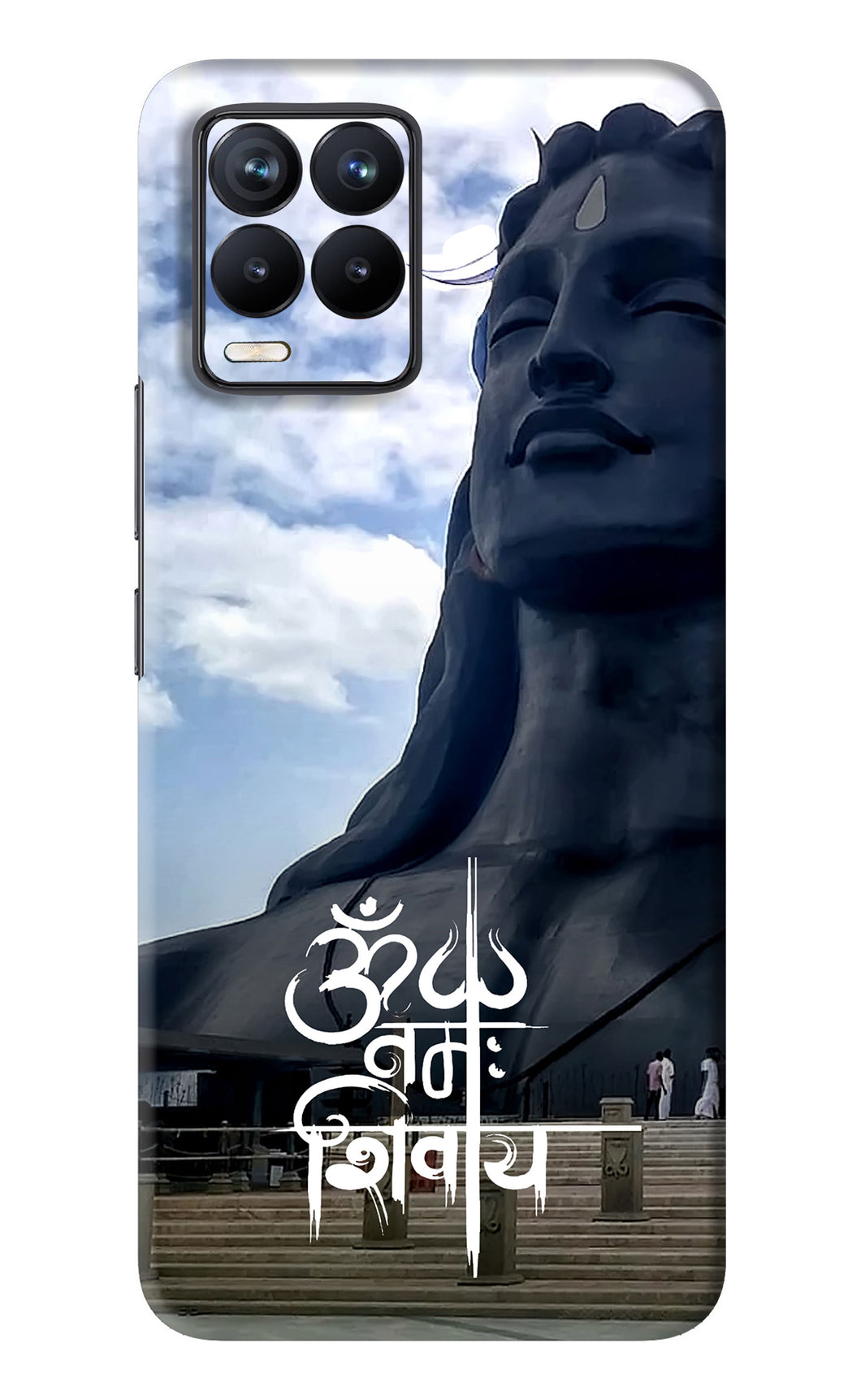 Om Namah Shivay Realme 8 Pro Back Skin Wrap