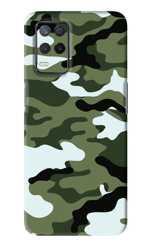 Camouflage 1 Realme 8s Back Skin Wrap