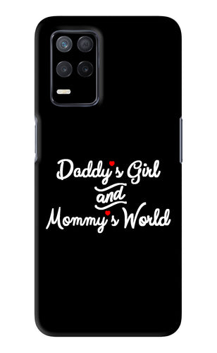 Daddy's Girl and Mommy's World Realme 8s Back Skin Wrap