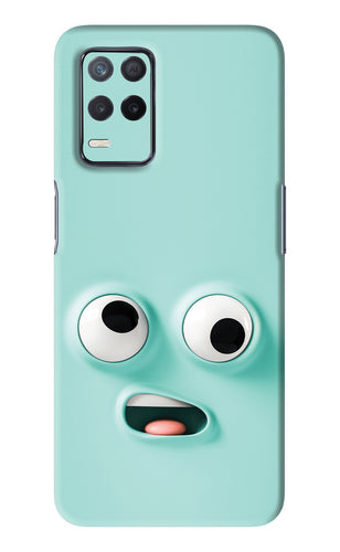 Silly Face Cartoon Realme 8s Back Skin Wrap