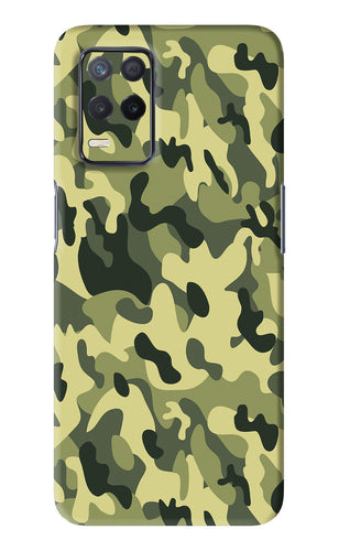 Camouflage Realme 8s Back Skin Wrap