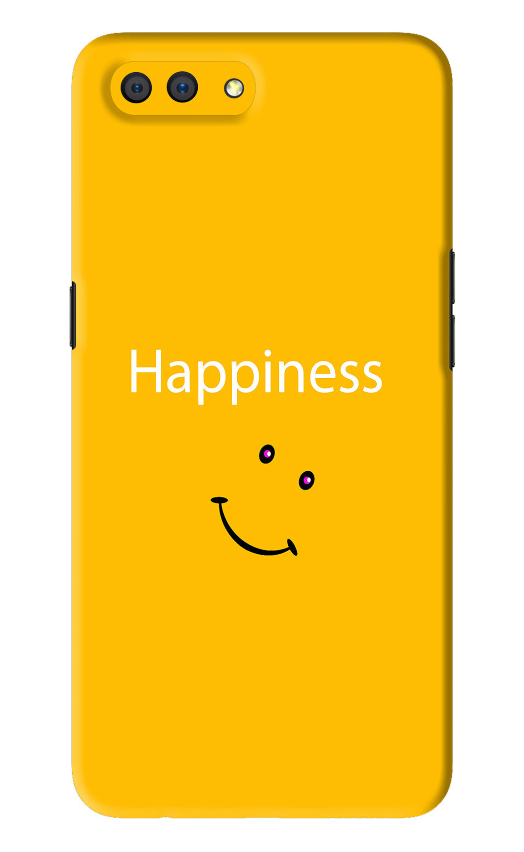 Happiness With Smiley Realme C1 Back Skin Wrap
