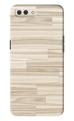 Wooden Art Texture Realme C1 Back Skin Wrap