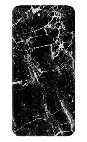 Black Marble Texture 1 Realme C1 Back Skin Wrap