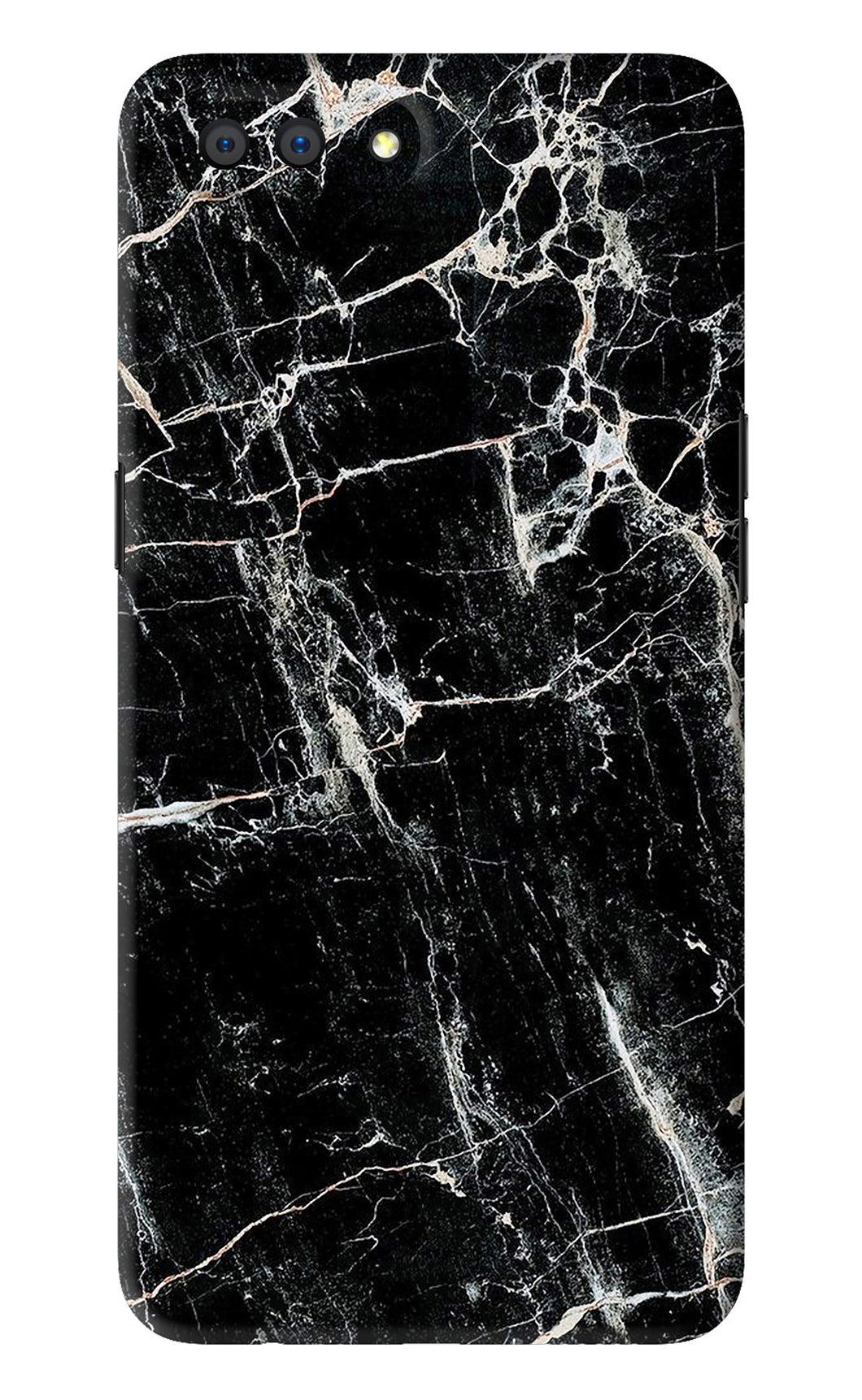 Black Marble Texture 1 Realme C1 Back Skin Wrap