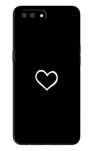 Heart Realme C1 Back Skin Wrap