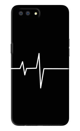 Heart Beats Realme C1 Back Skin Wrap
