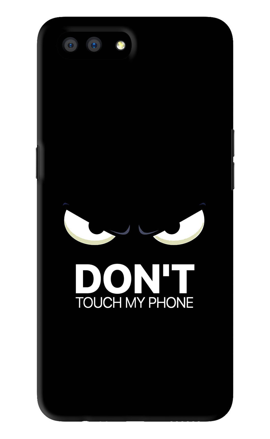 Don'T Touch My Phone Realme C1 Back Skin Wrap