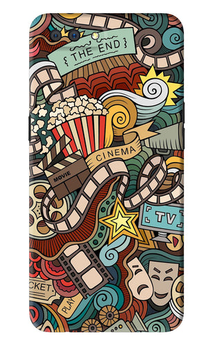 Cinema Abstract Realme C1 Back Skin Wrap