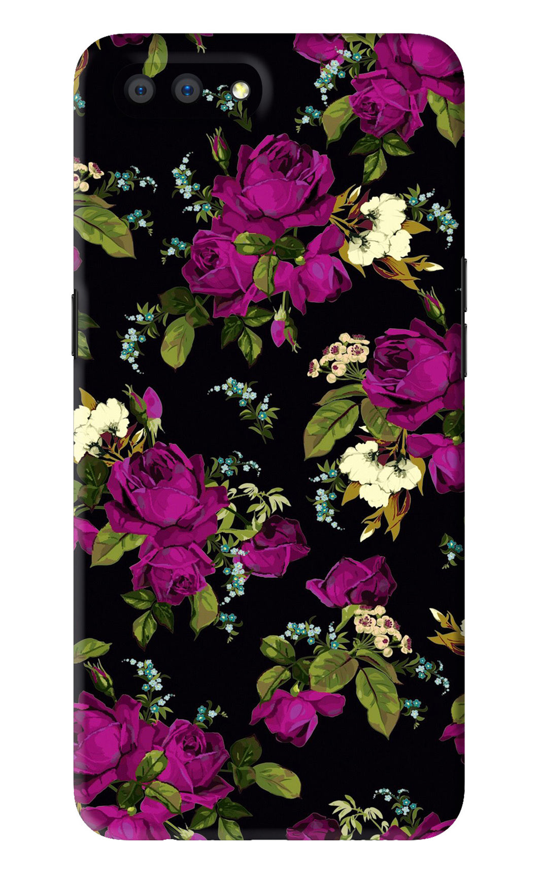 Flowers 3 Realme C1 Back Skin Wrap