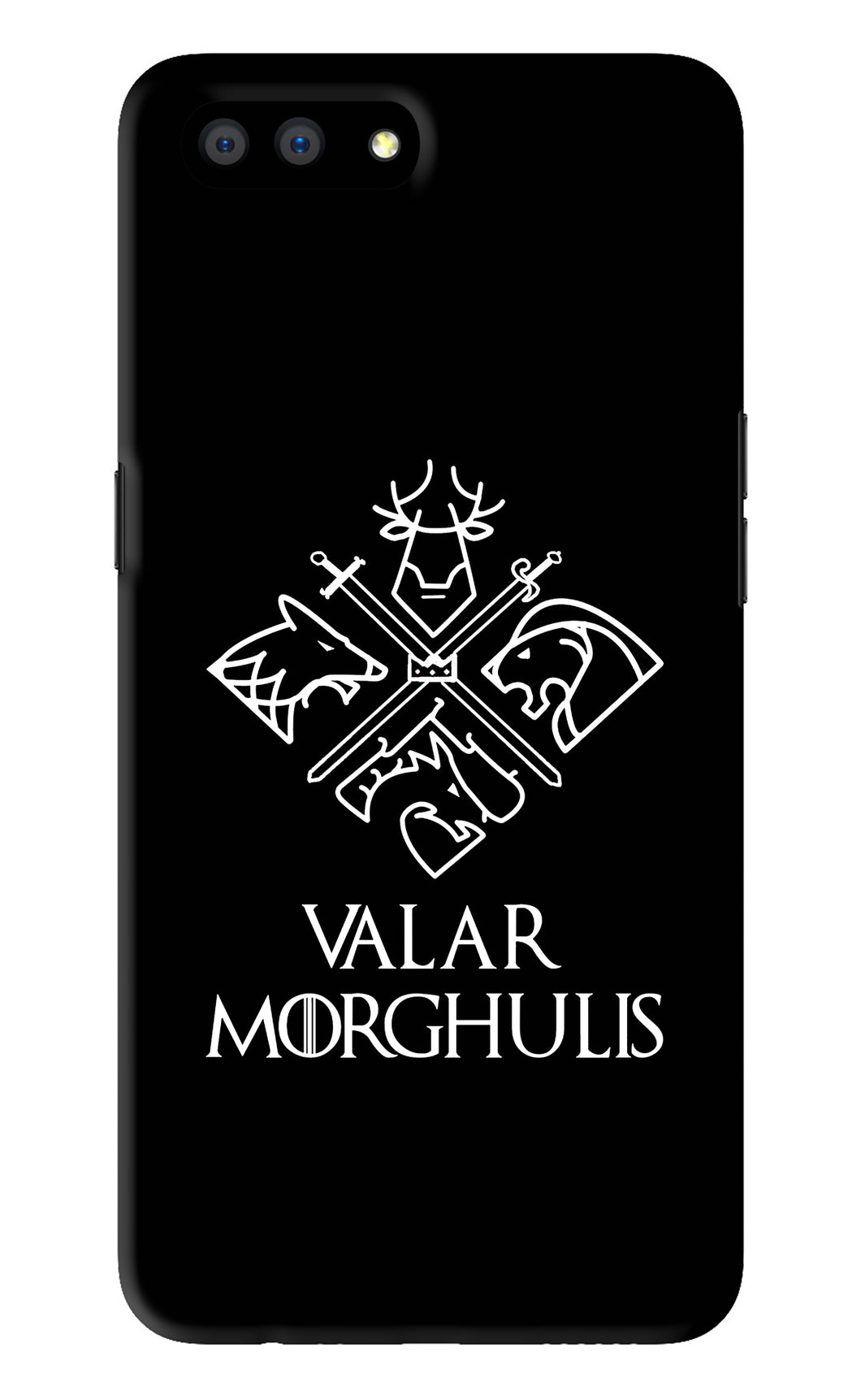 Valar Morghulis | Game Of Thrones Realme C1 Back Skin Wrap