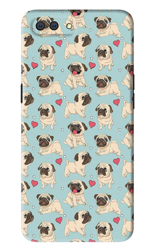 Pug Dog Realme C1 Back Skin Wrap