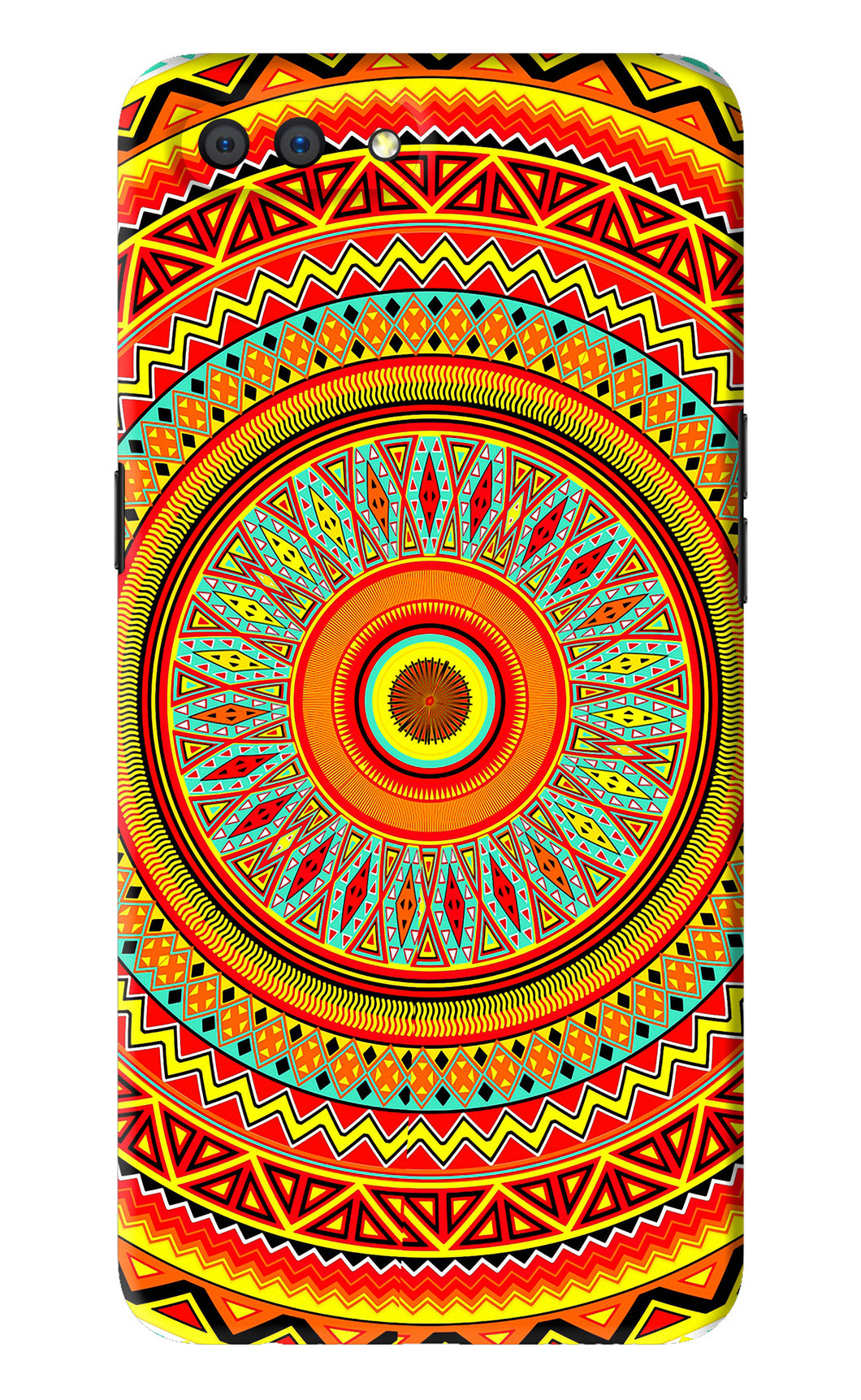 Mandala Pattern Realme C1 Back Skin Wrap