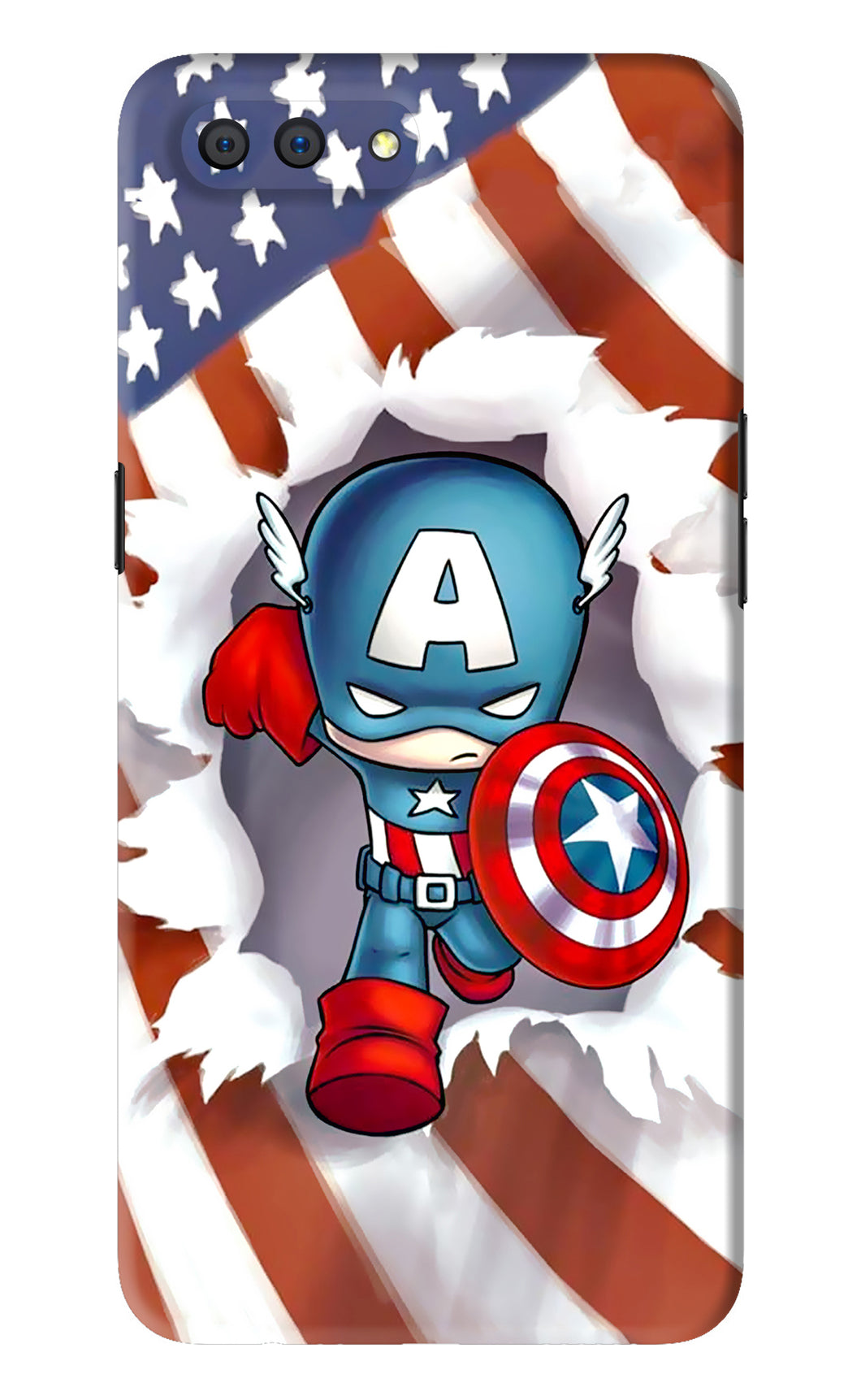 Captain America Realme C1 Back Skin Wrap