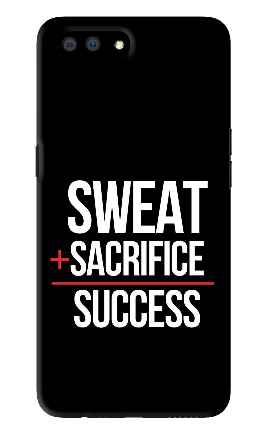 Sweat Sacrifice Success Realme C1 Back Skin Wrap