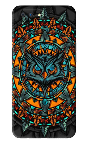 Angry Owl Art Realme C1 Back Skin Wrap