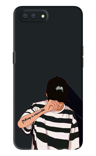 Aesthetic Boy Realme C1 Back Skin Wrap