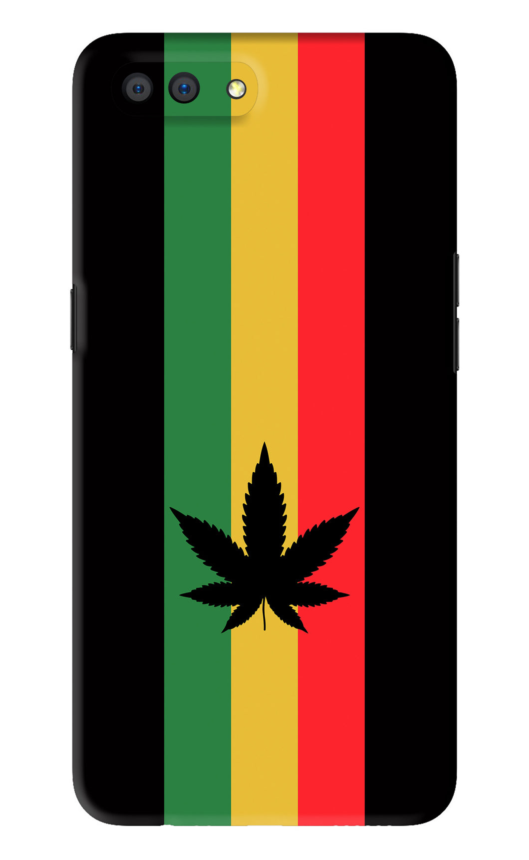 Weed Flag Realme C1 Back Skin Wrap