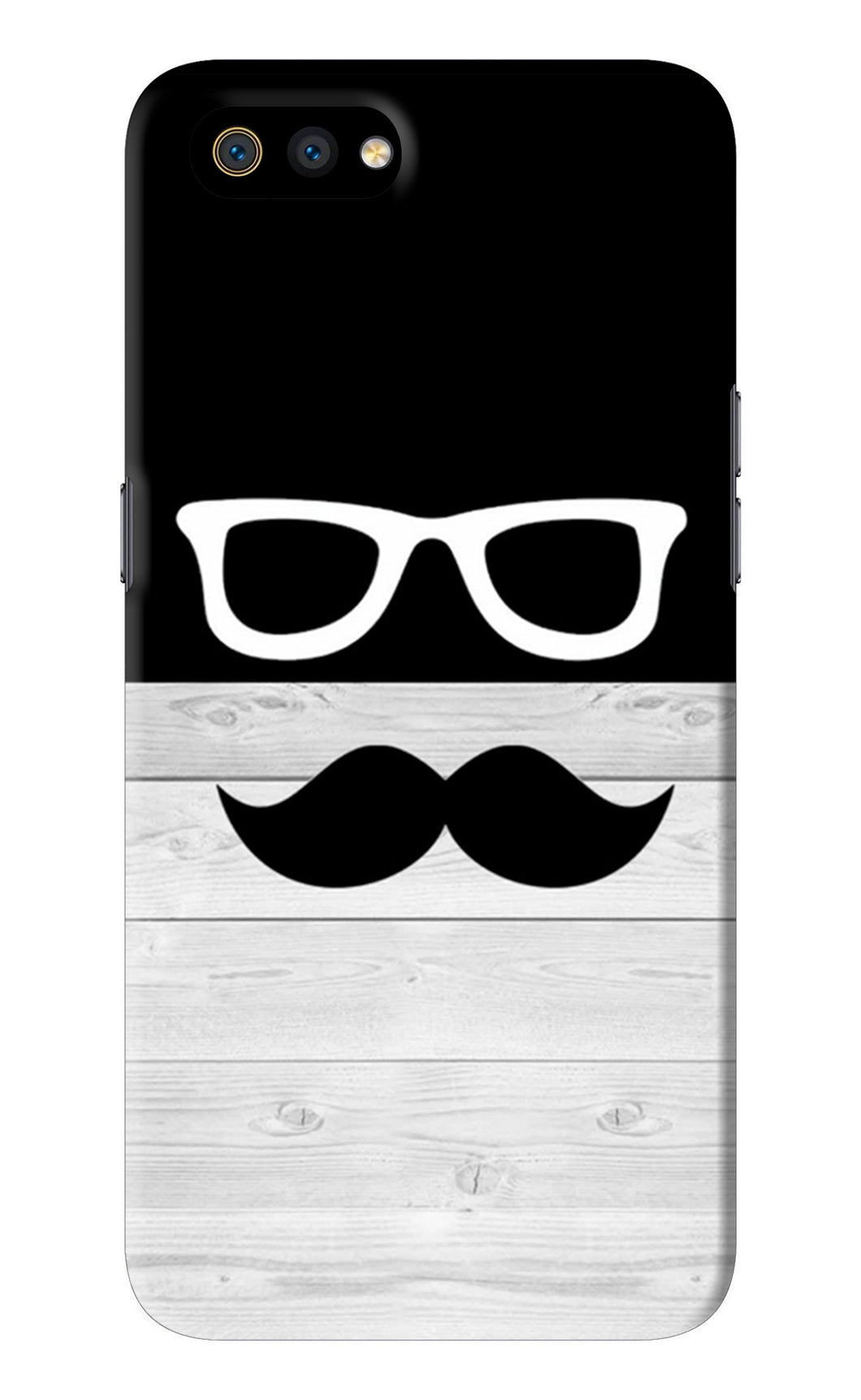 Mustache Realme C2 Back Skin Wrap