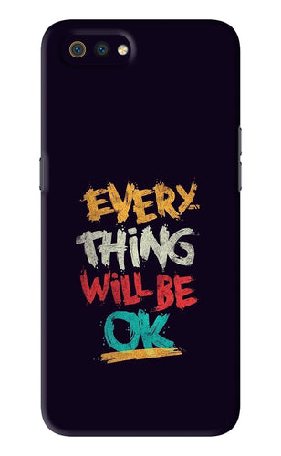 Everything Will Be Ok Realme C2 Back Skin Wrap