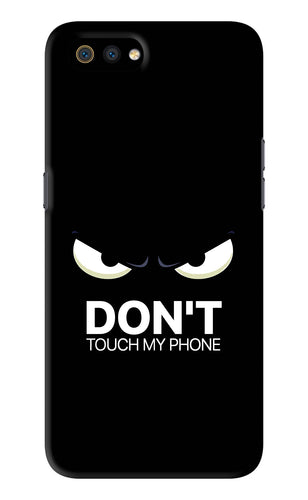 Don'T Touch My Phone Realme C2 Back Skin Wrap
