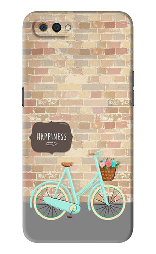 Happiness Artwork Realme C2 Back Skin Wrap