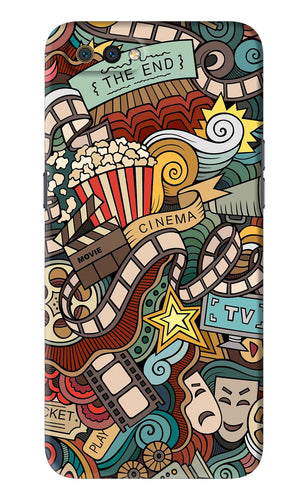 Cinema Abstract Realme C2 Back Skin Wrap