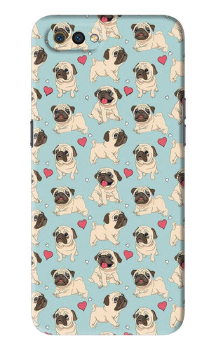 Pug Dog Realme C2 Back Skin Wrap