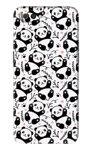 Cute Panda Realme C2 Back Skin Wrap