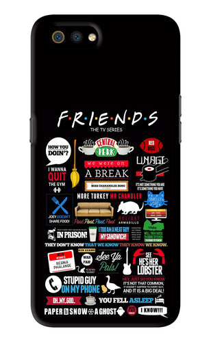 FRIENDS Realme C2 Back Skin Wrap