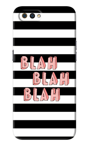 Blah Blah Blah Realme C2 Back Skin Wrap