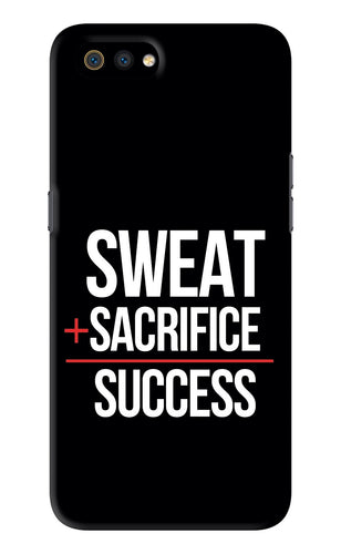 Sweat Sacrifice Success Realme C2 Back Skin Wrap