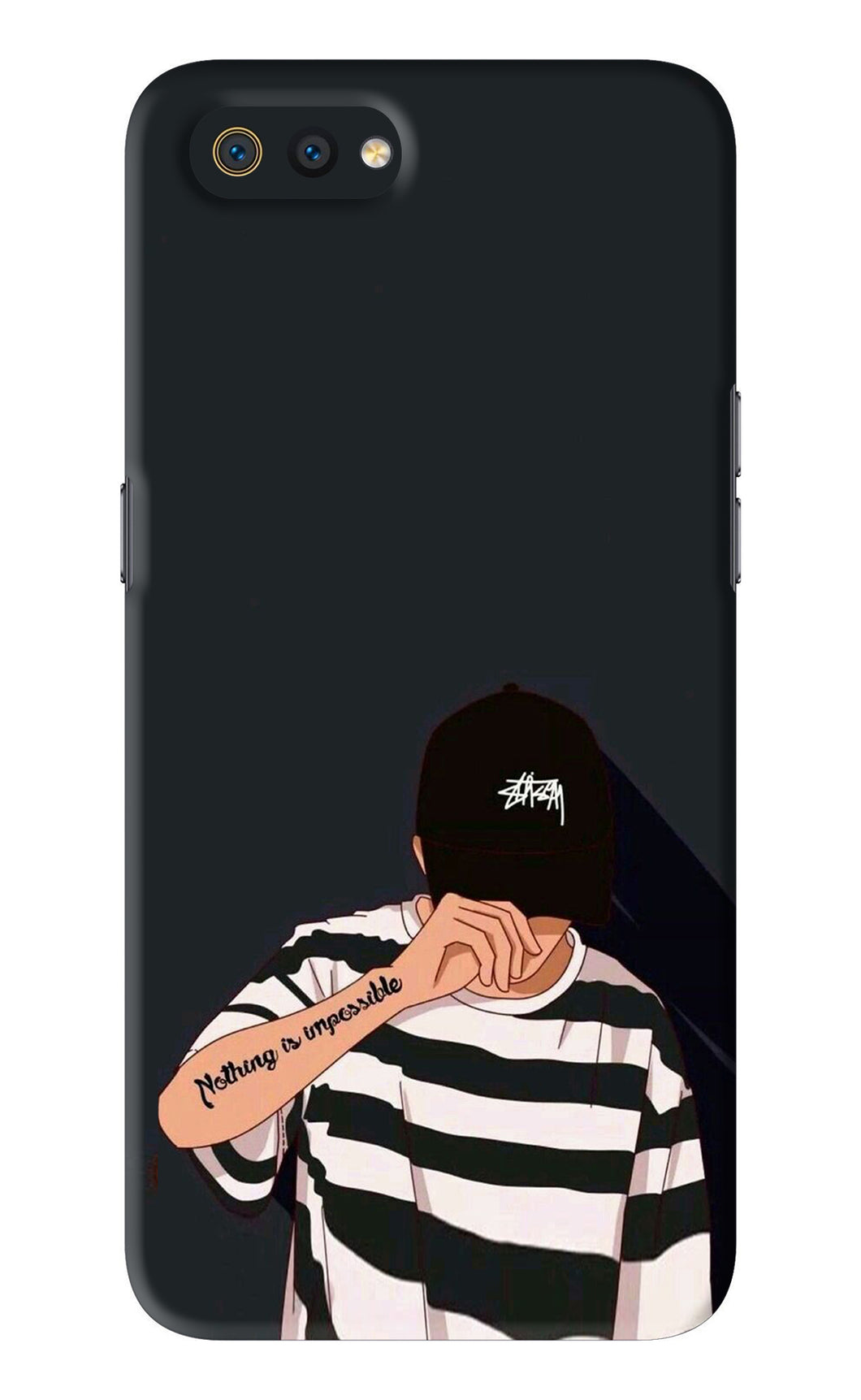 Aesthetic Boy Realme C2 Back Skin Wrap