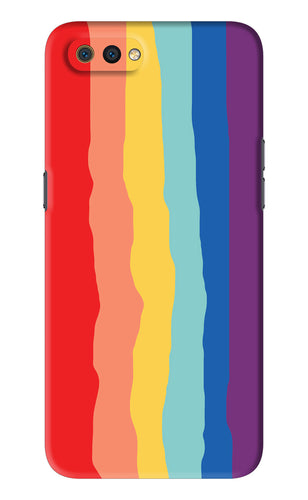 Rainbow Realme C2 Back Skin Wrap