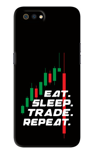 Eat Sleep Trade Repeat Realme C2 Back Skin Wrap