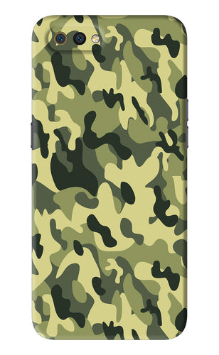 Camouflage Realme C2 Back Skin Wrap