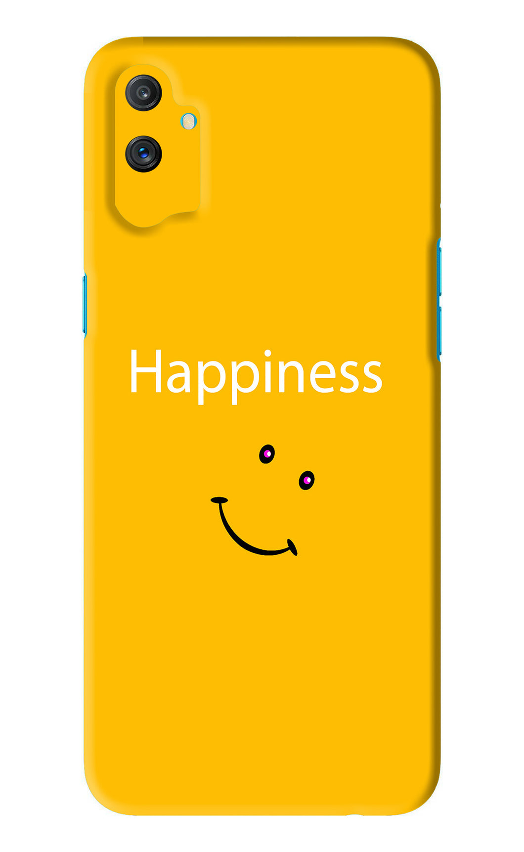 Happiness With Smiley Realme C3 Back Skin Wrap