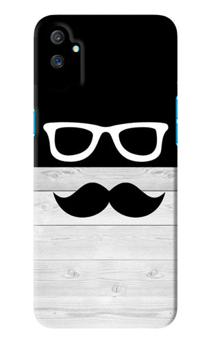 Mustache Realme C3 Back Skin Wrap