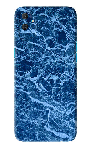 Blue Marble Realme C3 Back Skin Wrap