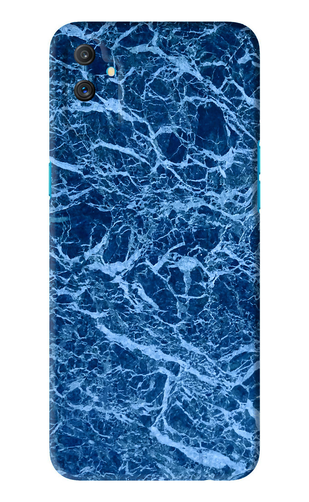 Blue Marble Realme C3 Back Skin Wrap