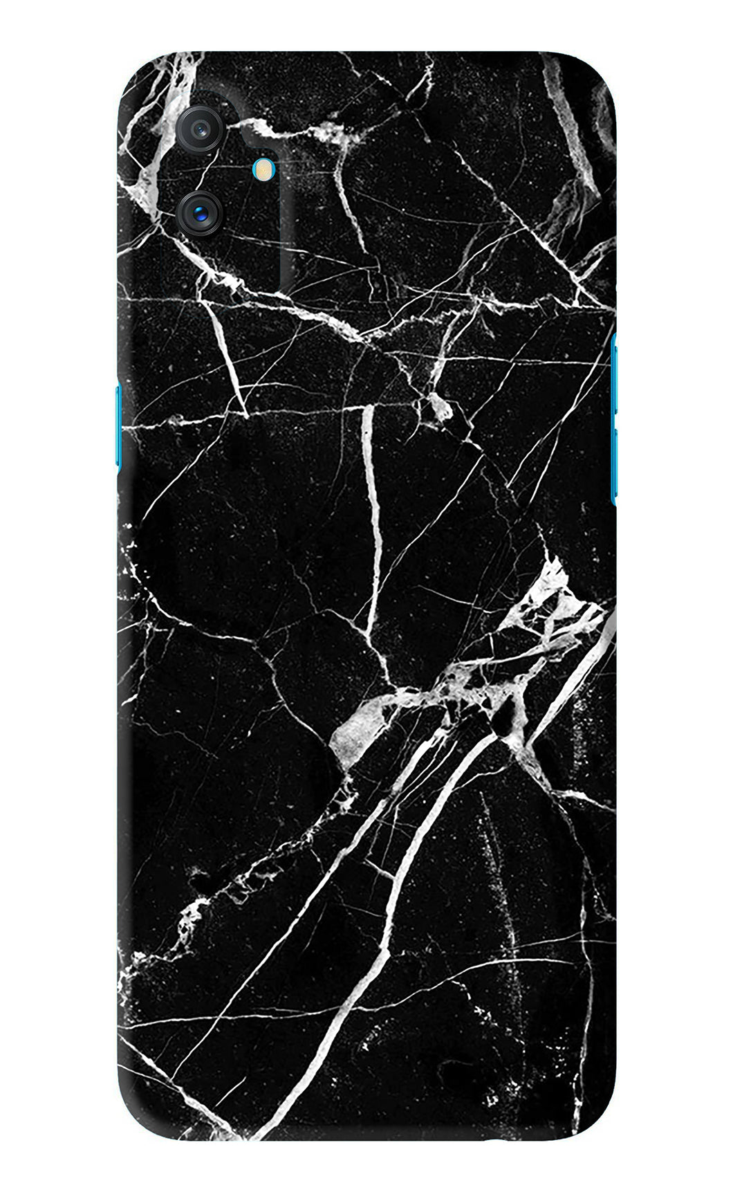 Black Marble Texture 2 Realme C3 Back Skin Wrap