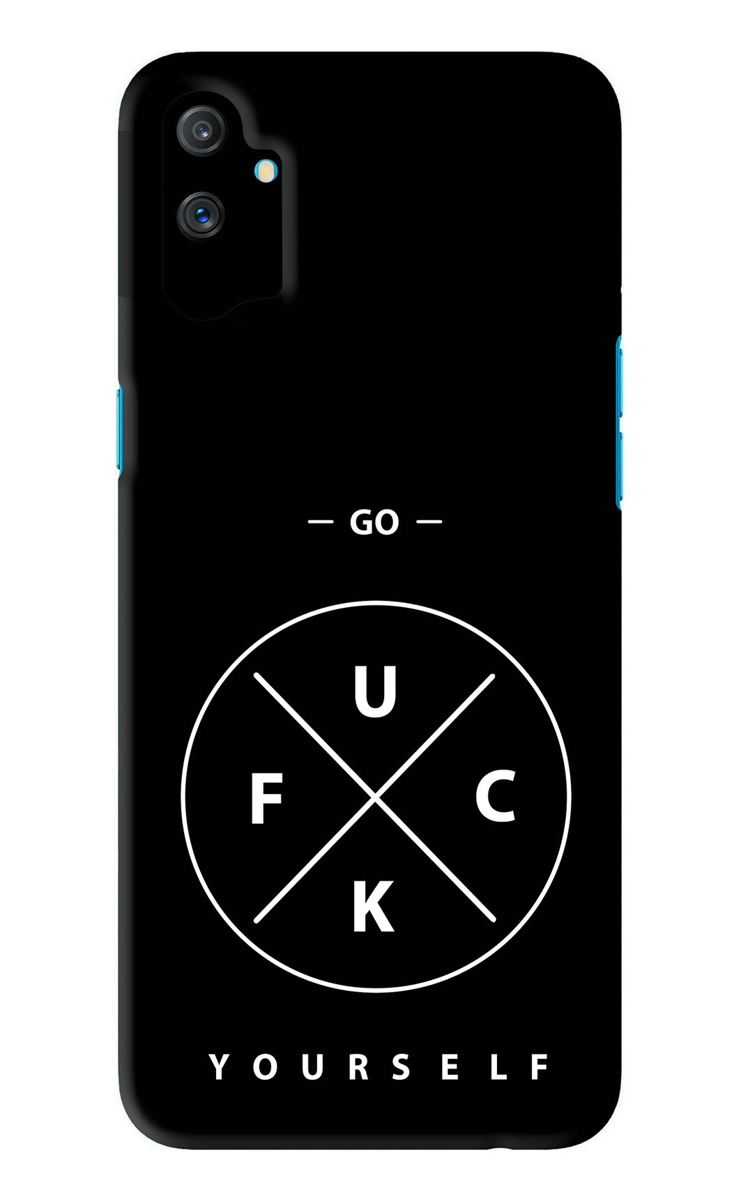 Go Fuck Yourself Realme C3 Back Skin Wrap