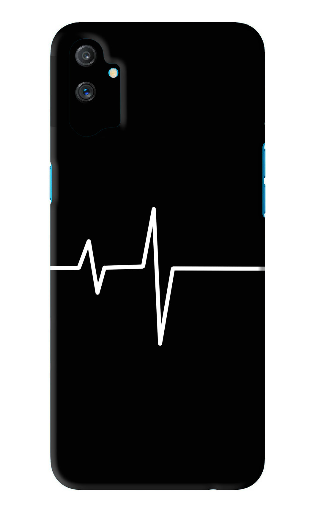 Heart Beats Realme C3 Back Skin Wrap